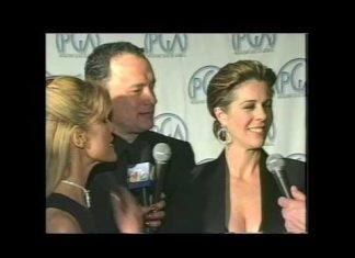 Tom Hanks & Rita Wilson Interview with our reporters Margie and Greg