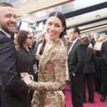 Justin Timberlake & Jessica Biel at The Oscars