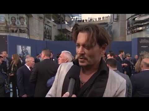 Johnny Depp in PIRATES OF THE CARIBBEAN: DEAD MEN TELL NO TALES