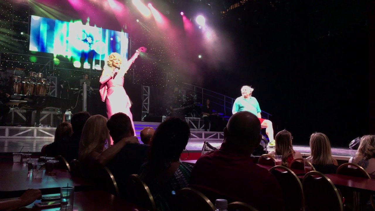 Me & MARILYN MONROE up on stage together at The Flamingo Las Vegas