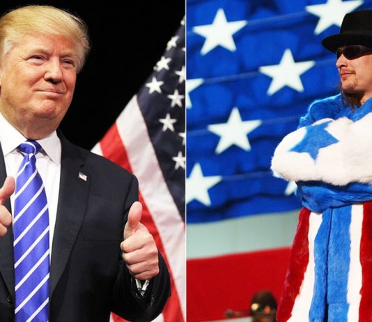 Kid Rock for President ? Why not ? Maybe he can run with President Trump?