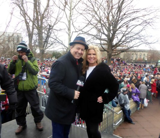 Our Political Correspondents Kim & Kirk Guillotte in Washington D.C.