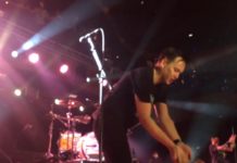 Blink-182 performs live in concert at The Palms in Las Vegas