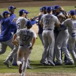 Last Night The LA Dodgers win the playoffs, to clinch a World Series Birth !