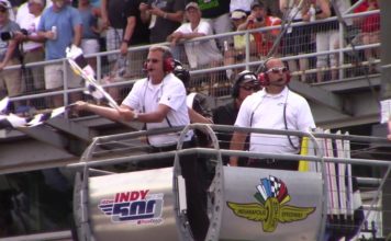Will Power takes The Checkered Flag to win The Indy 500