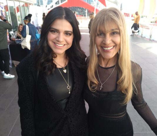 Celebrity Grammy Awards Event luxury celebrity gift suite with Actress Mayan Lopez