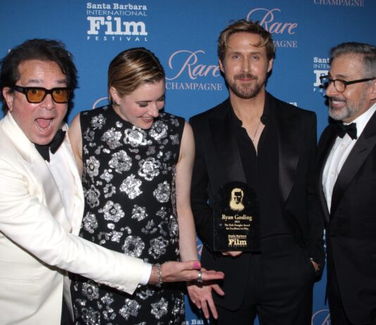 Ryan Gosling receives the Santa Barbara International Film Festival Kirk Douglas Award for Excellence in Film