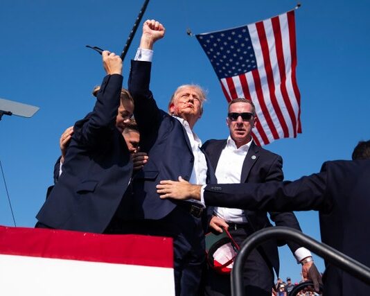 Former President Donald Trump survives an assassination attempt & the shooter is shot dead!