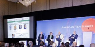 Day 2 at The American Film Market® (AFM®) with Amazing Sessions & Star Power: Kiefer Sutherland, John Woo, & Ron Perlman!